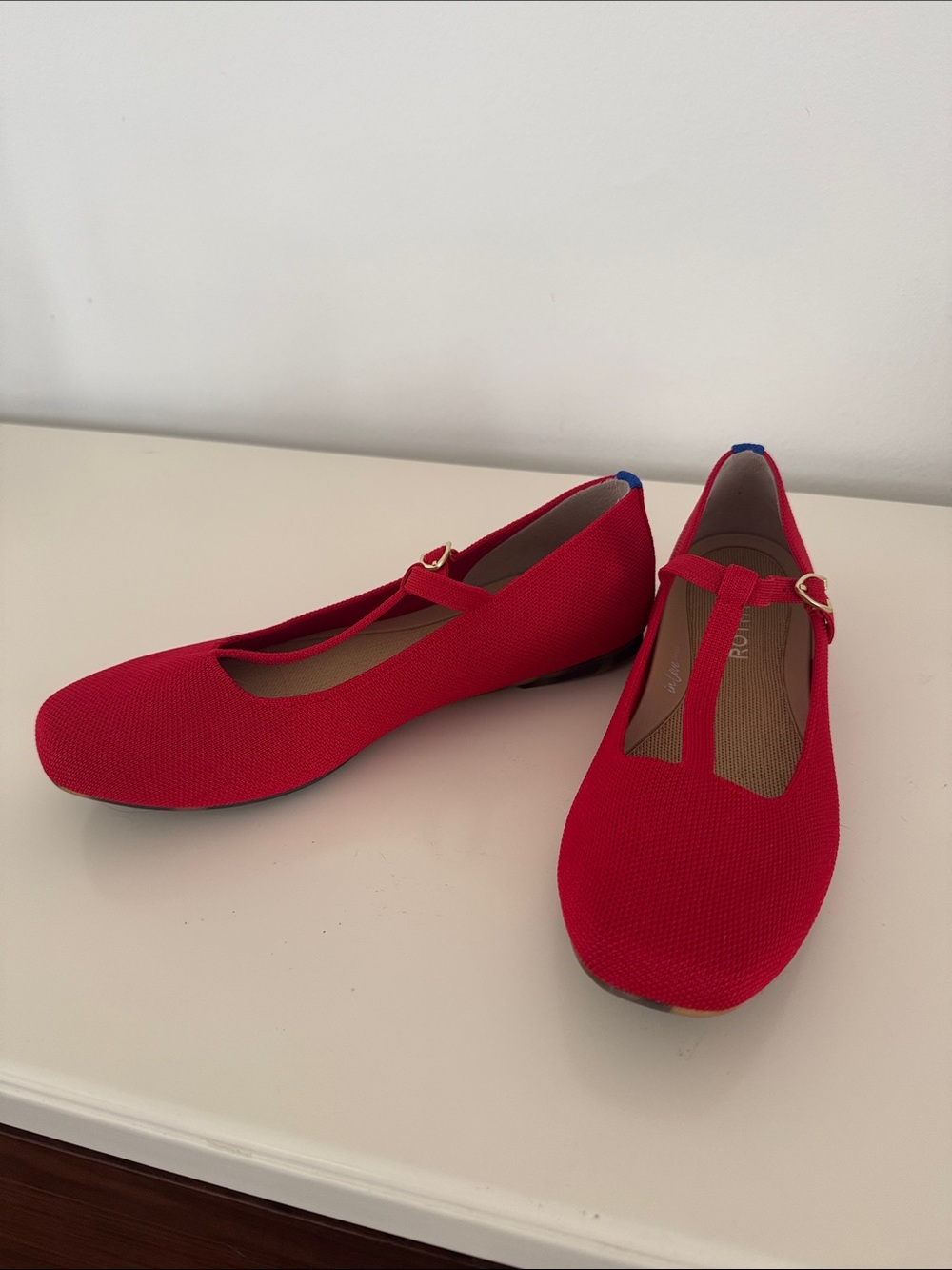 Rothy's Red T-Strap Flats - Picture 10 of 14